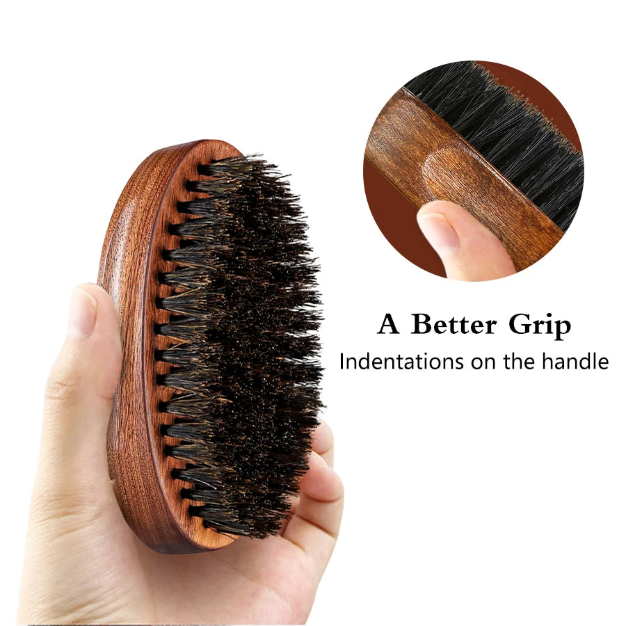 Men Beard Oil and Brush